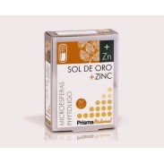 Sol de Oro + Zinc 30 cápsulas Prisma Natural