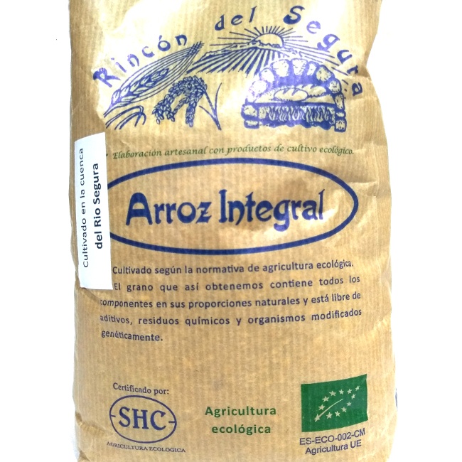 Foto detallada de arroz integral 1Kg Rincón del Segura