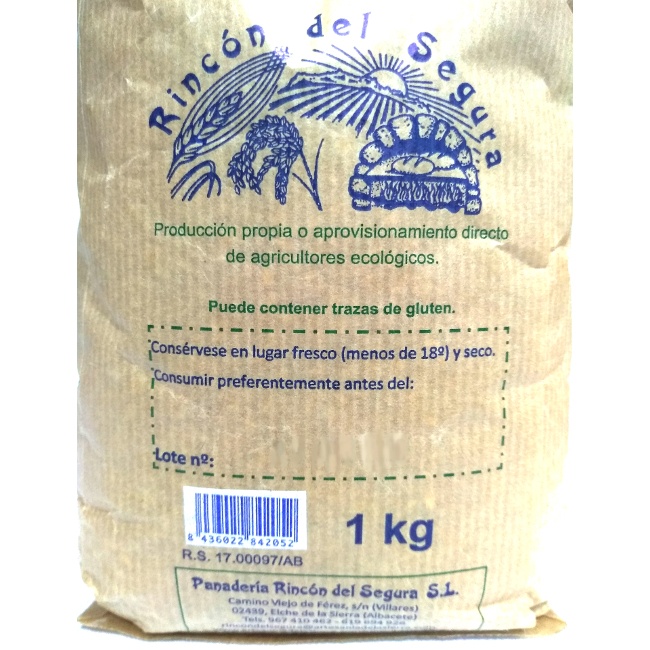 Foto 3 detallada de arroz integral 1Kg Rincón del Segura