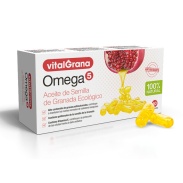 Omega 5 60 cápsulas aceite semilla de granada Vitalgrana