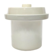 Tarro de cerámica para fermentar BLANCO 2 l - Schmitt