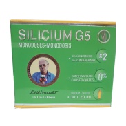 Silicium G5 original (silicio orgánico) 30 monodosis de 20ml Dr Loïc Le Ribault