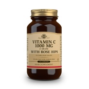 Vitamina C 1000mg con Rose Hips (escaramujo) 250 comprimidos Solgar