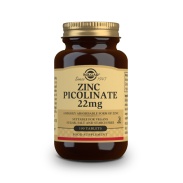 Picolinato de Zinc (22mg) 100 comprimidos Solgar