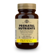 Vista principal del nutrientes Prenatales 120 comprimidos Solgar