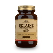 Betaína Clorhidrato con Pepsina 100 comprimidos Solgar