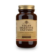 Vegan Enzimas Digestivas 250 comprimidos masticables Solgar