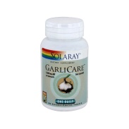 Vista frontal del garliCare 60 comprimidos Solaray en stock