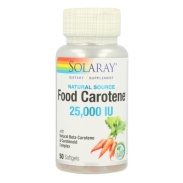 Food carotene 50 perlas Solaray