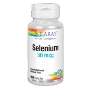 Selenium 50 mcg – 100 cápsulas Solaray
