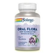 Oral flora con SambuActin 30 compr. Masticable Solaray