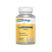L-arginine 500 mg – 100 vegcáps Solaray
