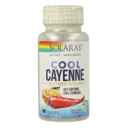 Vista principal del cool cayenne 500 mg – 60 vegcáps Solaray en stock