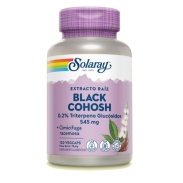 Vista principal del black cohosh (cimicifuga) 120 vegcásp Solaray en stock