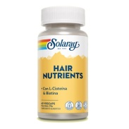 Vista principal del hair nutrientesn- 60 – vegcáps  Solaray en stock