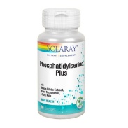 Vista principal del phosphatidylserine plus – 60 vegcáps Solaray en stock