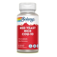 Red yeast rice plus Q10 – 60 vegcáps Solaray