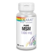 Msm pure 1000 mg – 60 cápsulas Solaray