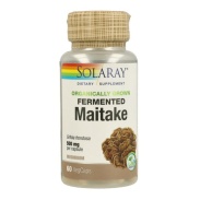 Vista principal del maitake 500 mg – 60 vegcáps Solaray en stock