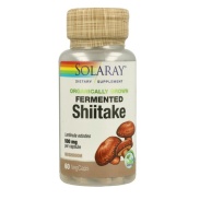 Shiitake 500 mg – 60 vegcáps Solaray