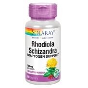 Schizandra & rhodiola 500 mg – 60 vegcáps Solaray