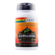 Ashwagandha 470 mg – 60 vegcáps Solaray