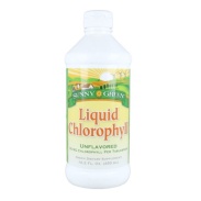 Vista delantera del chlorophyll líquida – 480 ml Solaray