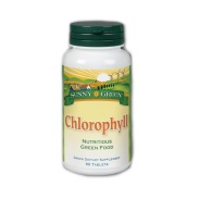 Vista principal del chlorophyll 500 mg 120 comprimidos Solaray en stock