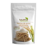 Vista principal del harina de arroz germinado 250 grs. Salud viva en stock