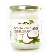 Aceite de coco desodorizado 565 ml Salud viva