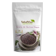 Vista principal del grano de quinoa negra 500 grs. Salud viva en stock