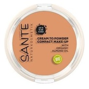 Maquillaje compacto polvo-crema 03 cool beige 9gr Sante