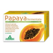 Vista principal del papaya fermentada -30 compr. Specchiasol en stock