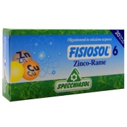 Vista principal del fisiosol 6 (zn-cu) – 20 viales / 2ml Specchiasol en stock