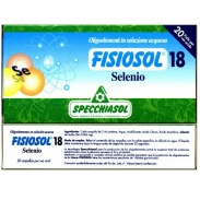 Fisiosol 18 (selenio) – 20 viales / 2ml Specchiasol