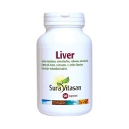 Vista delantera del liver 90 Cápsulas Sura Vitasan en stock