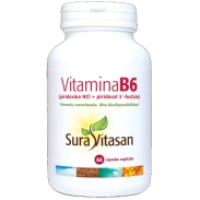 Vitamina B6 60 cáps Suravitasan