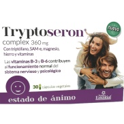 Vista principal del tryptoseron complex 360 mg (Trp, Sam-e, Mg, Fe) 30 cáps  Nature Essential en stock