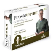 Vista frontal del prostaterum 625 mg 30 cáps Nature Essential en stock