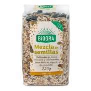 Vista principal del mezcla de semillas 250 g Biogra en stock