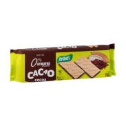 Vista delantera del galletas rellenas cacao 0% azúcares 120gr Santiveri