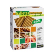 Galletas con zanahoria y almendras 240gr Santiveri