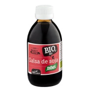 Vista principal del salsa de soja bio 240ml Santiveri