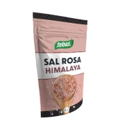 Vista principal del sal rosa del himalaya fina 1000gr Santiveri