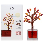 Ambient. Difusor árbol Sys 90ml frutos rojos