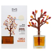 Ambient. Difusor árbol Sys 90ml canela-naranja