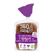 Producto relacionad Pan de molde integral 5 semillas con masa madre bio, 400 g Taho cereal