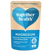 Vista delantera del magnesium 30 cáps Together health en stock
