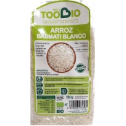 Arroz basmati blanco sin gluten Bio 500 g Toobio