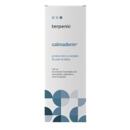 Vista delantera del calmaderm Solución aceite cuidados facial y corporal 100ml Terpenic Labs en stock